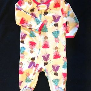 Toddler Girls Fleece Princess Footed Pj’s ❄️